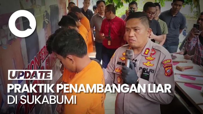 Potret Buram Gurandil Sukabumi, Tak Dapat Hasil-Malah Ditangkap Polisi