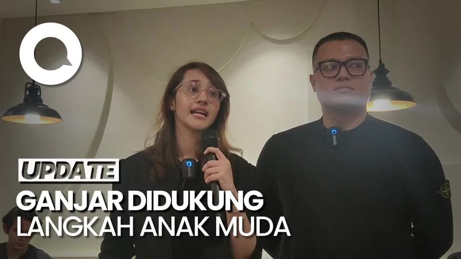 Tsamara Amany-Pangeran Siahaan Dukung Ganjar Capres 2024