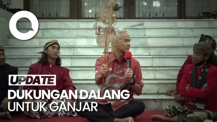 Diberi Wayang Prabu Kresna, Ganjar Didukung Dalang Se-RI Nyapres