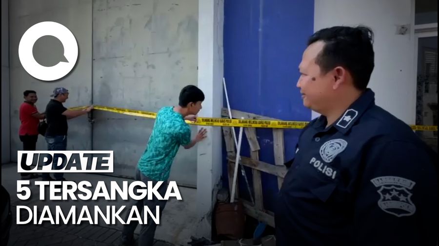 Detik-detik Bareskrim Gerebek  Pabrik Pembuat Oli Palsu di Gresik