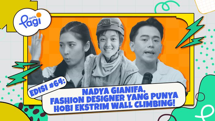 Nadya Gianifa, Fashion Designer yang Punya Hobi Ekstrim Wall Climbing! 