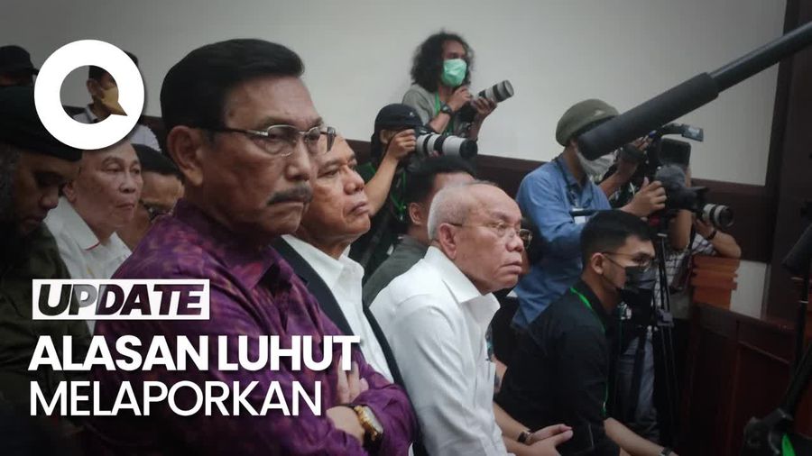 Jadi Saksi di Sidang Haris- Fatia, Luhut Tak Terima Dibilang Lord