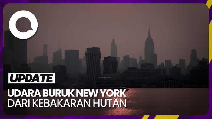 Udara New York Jadi Paling Buruk di Dunia