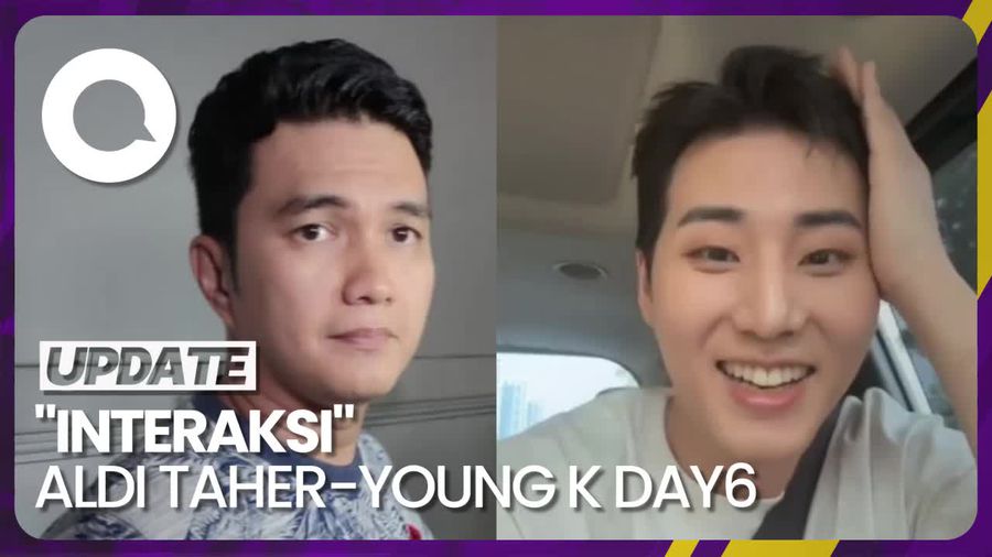 Reaksi Kocak Aldi Taher Lihat Young K DAY6 Tirukan Kalimat Ikoniknya