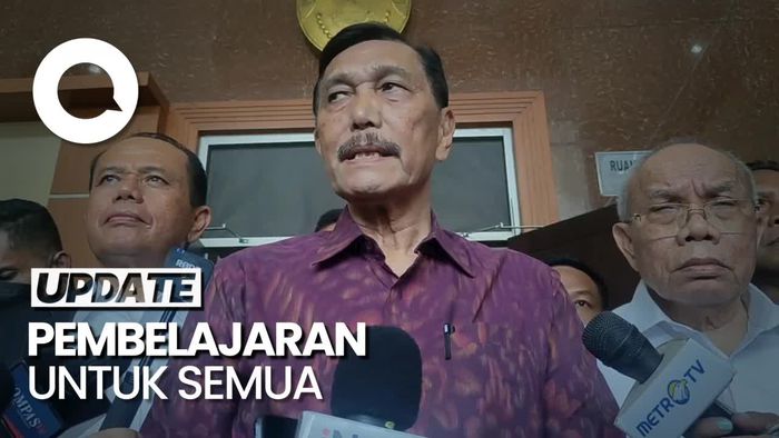 Luhut Ditanya soal Peluang Damai: Biar Pengadilan yang Putuskan