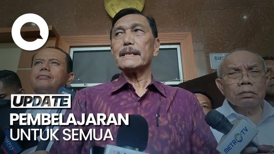 Luhut Ditanya soal Peluang Damai: Biar Pengadilan yang Putuskan