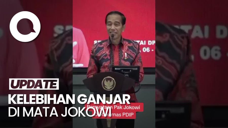 Viral Pidato Jokowi Bandingkan Dirinya dengan Ganjar soal Menyapa Rakyat