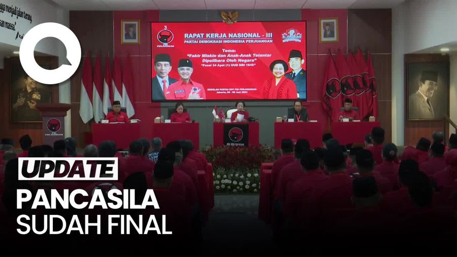 Megawati Soroti Pengkritik Hari Pancasila: Jangan Hidup di Indonesia!
