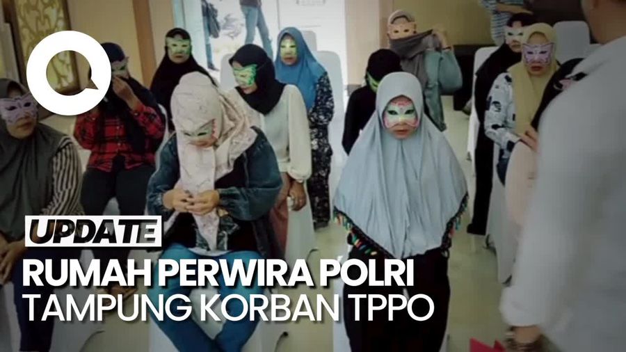 Wujud Rumah Perwira Polri yang Tampung 24 Korban TPPO