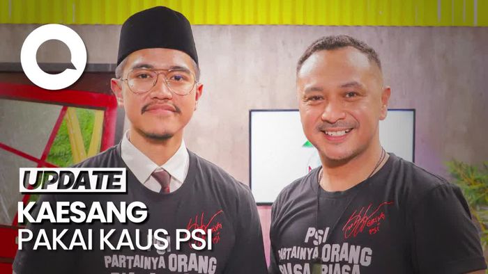 Kaesang Pakai Kaus PSI, Puan: Mau Masuk PDIP Nggak?