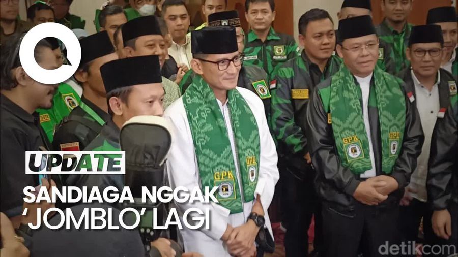 Sandiaga Uno Ngaku Nggak Jomblo Lagi Usai Diplonco PPP