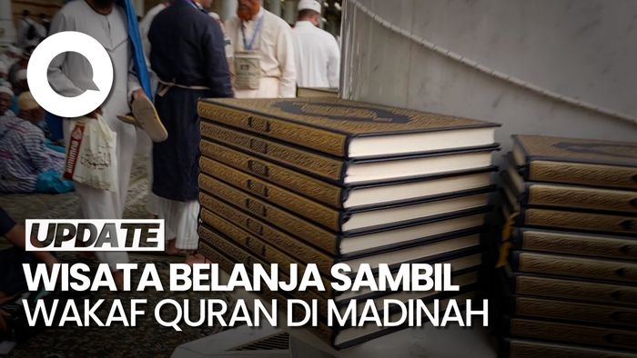 Wisata Belanja Sambil Wakaf Quran di Madinah