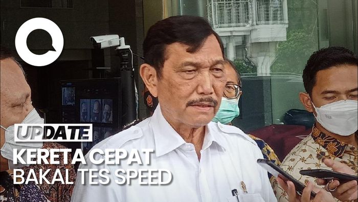 Luhut: Kereta Cepat JKT-BDG Diuji Coba 300 Km Per Jam Bulan Ini