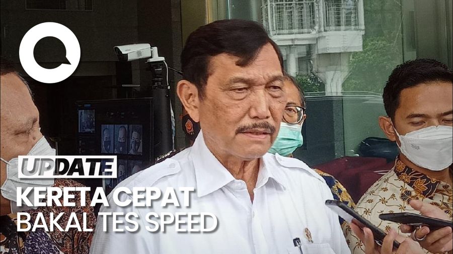 Luhut: Kereta Cepat JKT-BDG Diuji Coba 300 Km Per Jam Bulan Ini