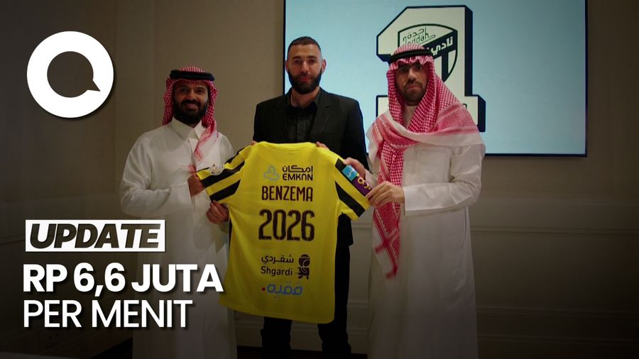 Menghitung Gaji Benzema di Al Ittihad