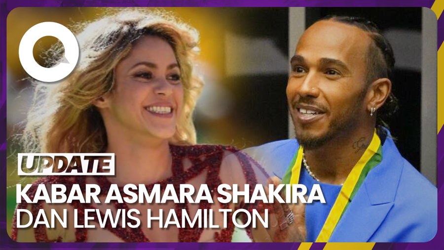 Shakira dan Pembalap F1 Lewis Hamilton Dikabarkan Sedang PDKT 
