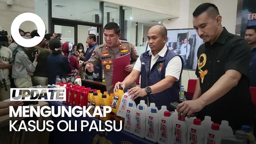 Seluk-beluk Sindikat Pabrik Oli Palsu sampai Raup Omzet Rp 20 M Sebulan