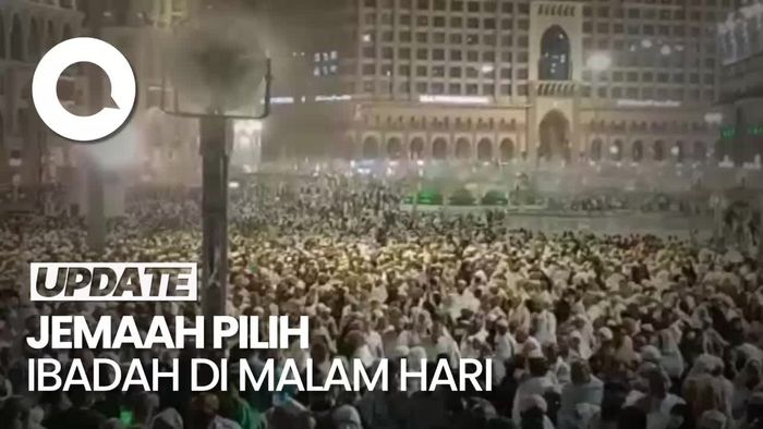 Suasana di Masjidil Haram yang Kian Ramai Jemaah Calon Haji