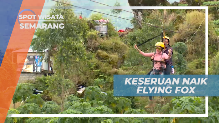 Menikmati Serunya Meluncur Dengan Flying Fox yang Bikin Nagih, Semarang