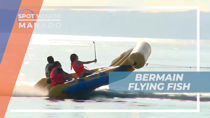 Uji Nyali Mencoba Wahana Air Flying Fish yang Menantang, Manado