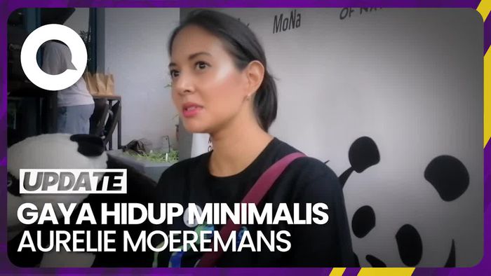Konsistensi Aurelie Moeremans Terapkan Gaya Hidup Minimalis