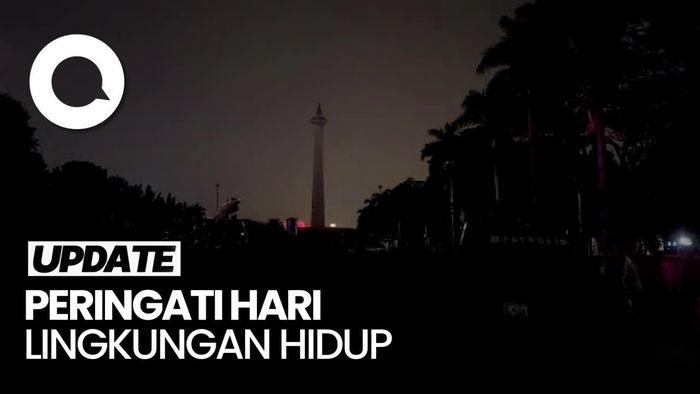 Malam Ini Lampu di Monas-Bundaran HI Padam, Begini Penampakannya!