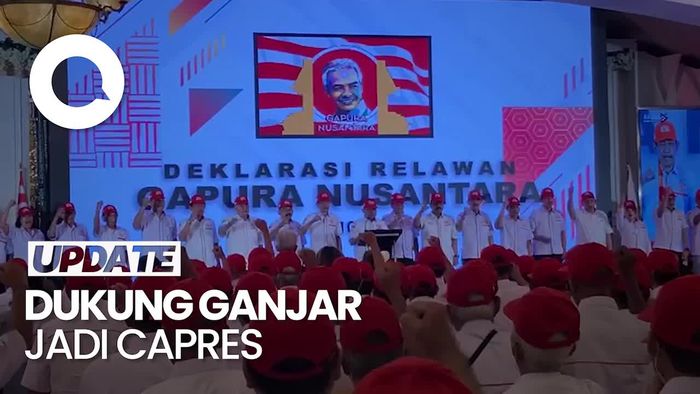 Relawan Gapura Nusantara Deklarasi Dukung Ganjar Pranowo di Pilpres 2024