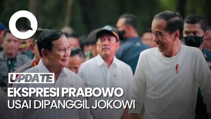 Prabowo Disebut Senyum-senyum Usai Menghadap Jokowi ke Istana