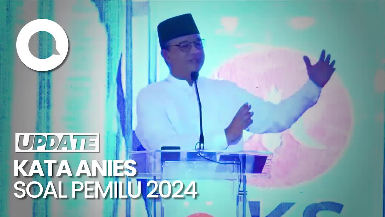 Anies: Pemilu Bukan Soal Meneruskan Atau Tak Meneruskan