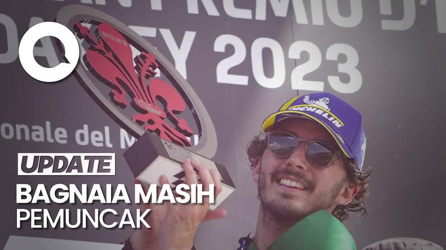 Menangi MotoGP Italia, Bagnaia Jauhi Bezzecchi di Klasemen MotoGP