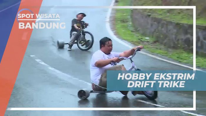 Drift Trike, Hobi Sepeda Ekstrim di Kota Bandung