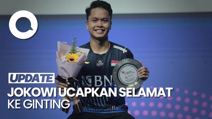 Ucapan Selamat Dari Jokowi untuk Ginting