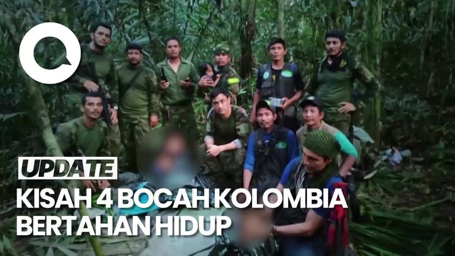 Selamat dari Kecelakaan Pesawat, 4 Bocah Ini Berjuang 40 Hari di Amazon