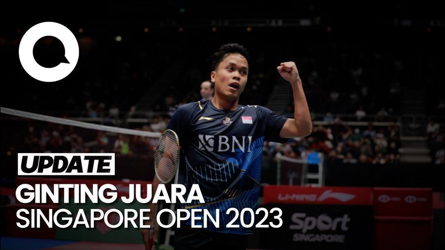 Anthony Ginting Juara Singapore Open 2023
