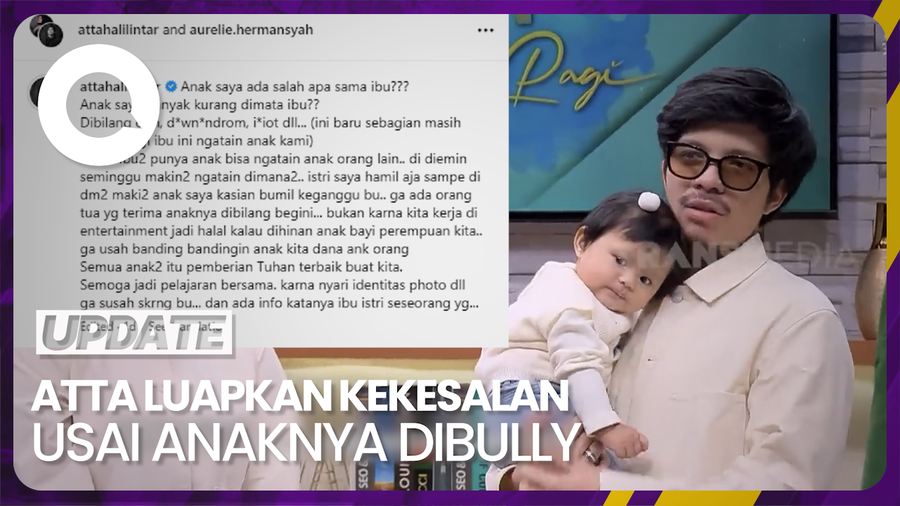 Atta Halilintar Ngamuk Usai Ameena Di-bully Netizen