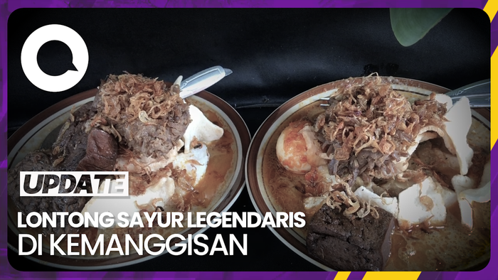 Gurihnya Ketupat Sayur Betawi Legendaris di Kemanggisan