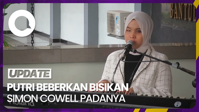 Isi Bisikan Simon Cowell pada Putri Ariani Usai Dapat Golden Buzzer