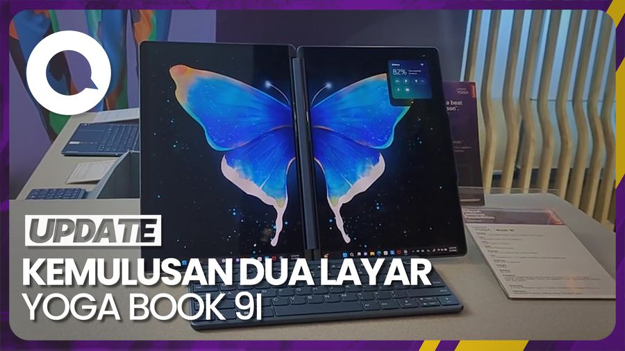 Spesifikasi Menggoda dari Lenovo Yoga Book 9i 