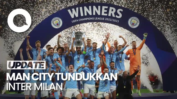 Gol Tunggal Rodri Bawa Man City Juara Liga Champions!