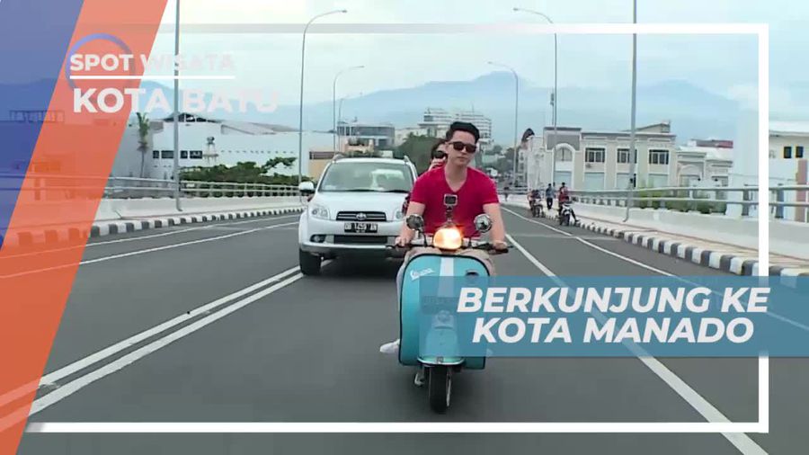 Naik Skuter Berkeliling Kota Manado