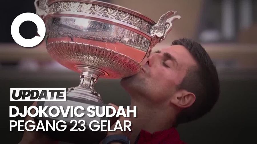 Novak Djokovic, Manusia Pemegang Rekor Gelar Grand Slam Terbanyak