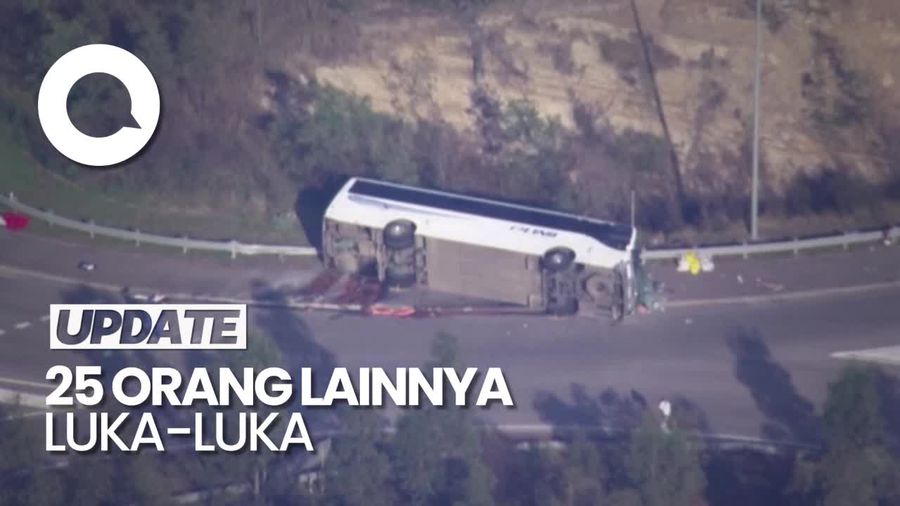 10 Orang Tewas Akibat Kecelakaan Bus di Australia