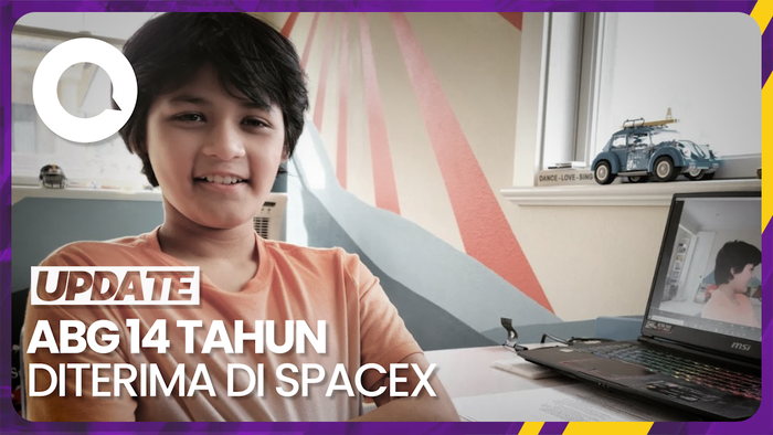 Kairan Quazi Jadi Karyawan Termuda yang Diterima di SpaceX