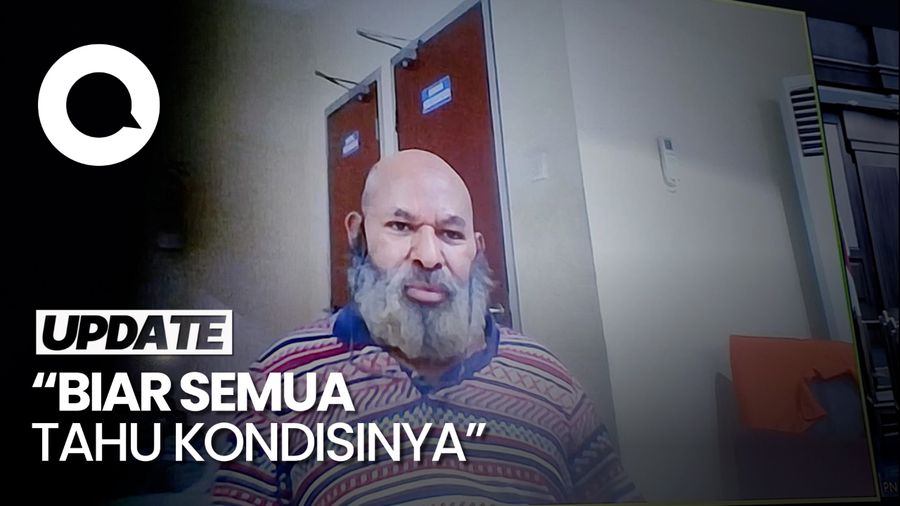 Lukas Enembe Minta Hadir Secara Langsung di Sidang Dakwaan