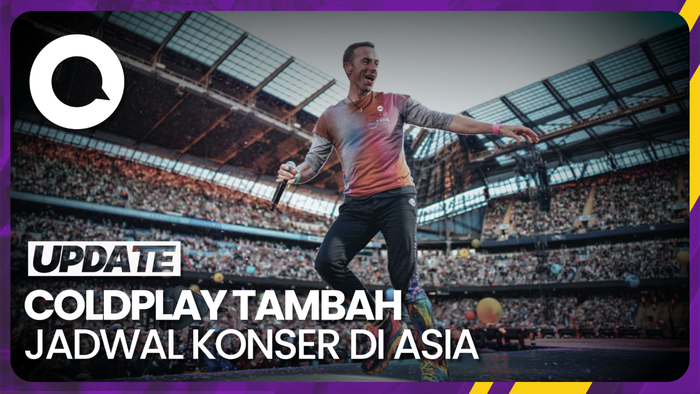 Mantap! Coldplay Gelar Konser 4 Hari di Singapura