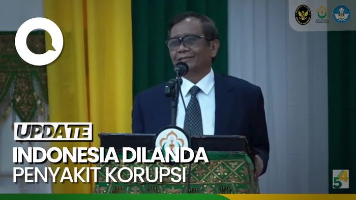 Mahfud: Dari 1.200 Koruptor, 87 Persen Lulusan Sarjana