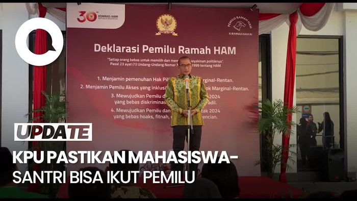  Mahasiswa-Santri Bisa Ikut Pemilu di Lokasi Belajar Tanpa Perlu Pulang 