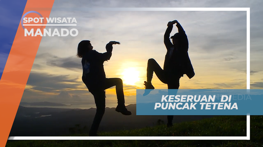 Seru-seruan Abadikan Momen Indah di Puncak Tetena, Manado