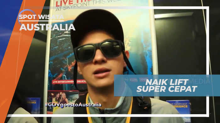 Sensasi Naik Lift Super Cepat di Sky Point Gold Coast, Australia