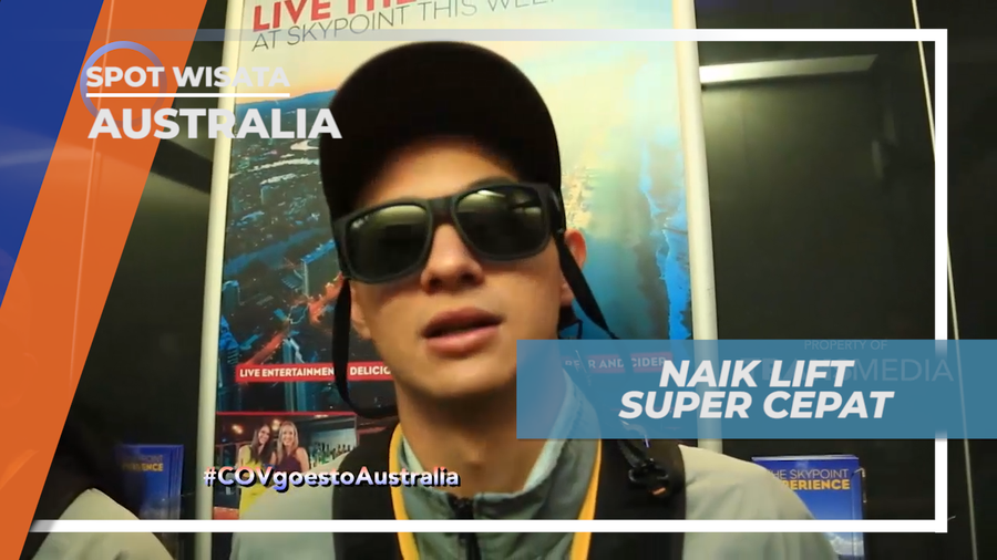 Sensasi Naik Lift Super Cepat di Sky Point Gold Coast, Australia